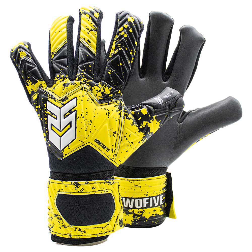 Twofive Donetsk´12 Basic Goalkeeper Gloves Gelb 10 von Twofive
