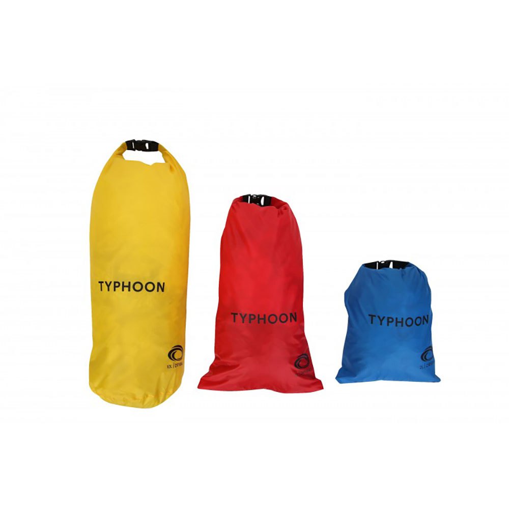 Typhoon 2-5-10l Dry Sack Set 3 Units Mehrfarbig von Typhoon