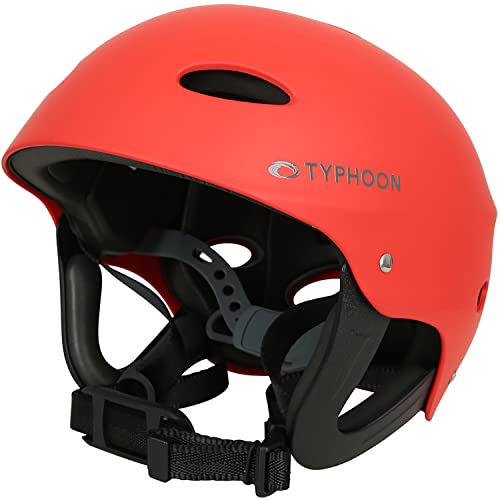 Typhoon Other Nuevo 2024-Borth Watersports Helmet Red S-M (52-57) P200309, Multicolor, One Size von Typhoon