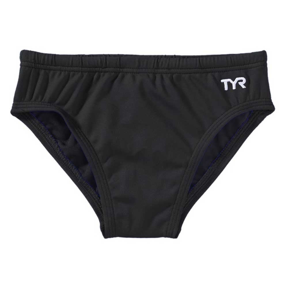 Tyr Durafast Elite Solid Racer Underpant Schwarz 24 Junge von Tyr