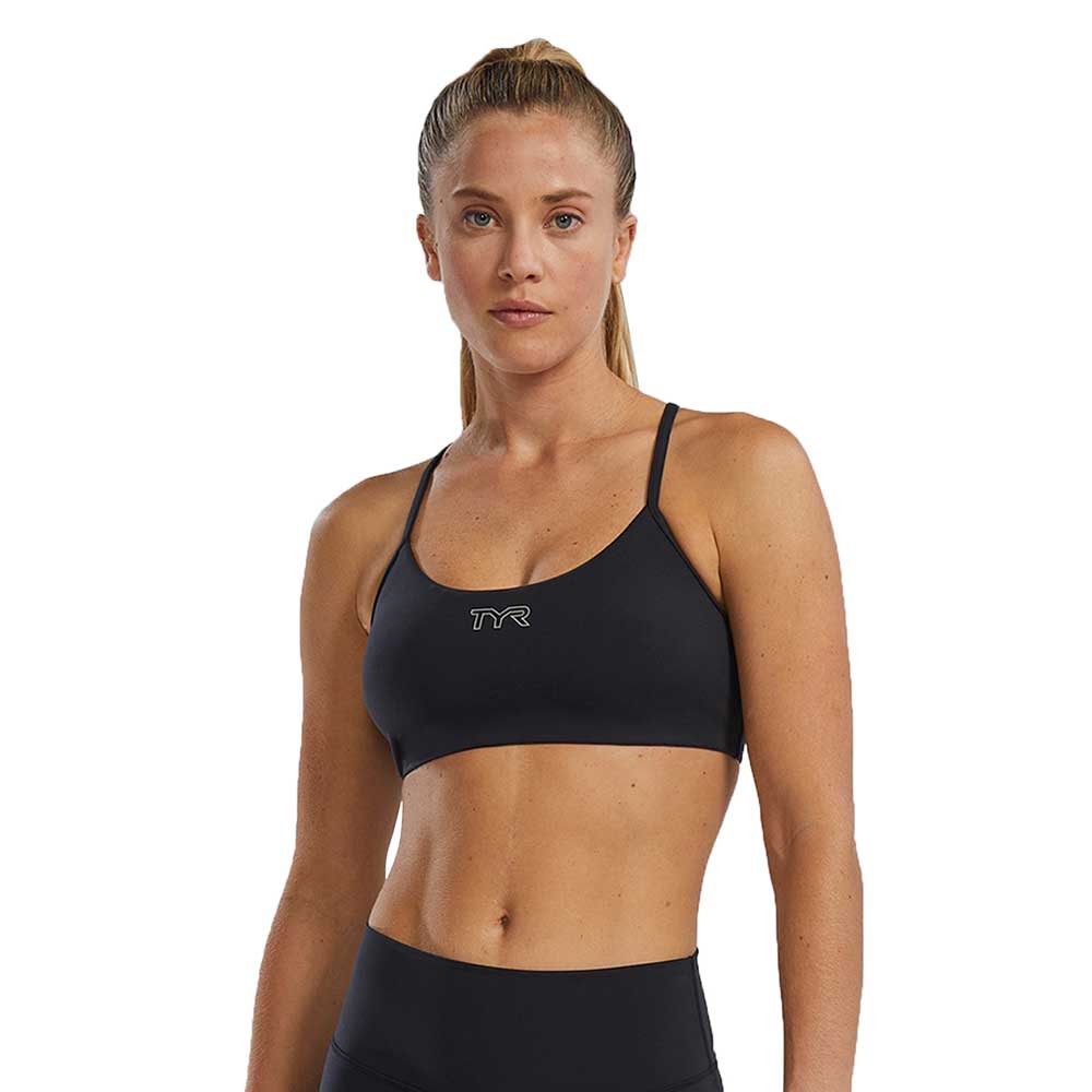 Tyr Joule Elite Scoop Neck Sports Top Schwarz XL Frau von Tyr