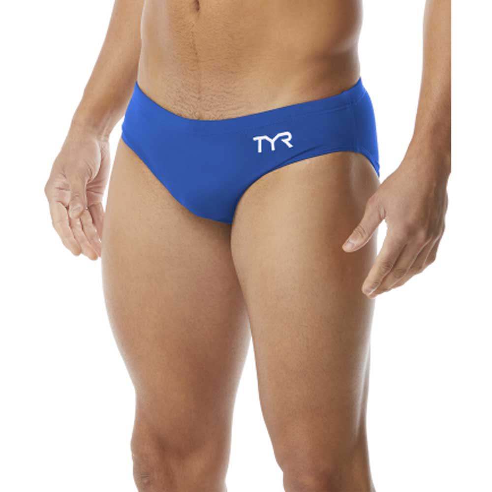 Tyr Waterpolo Breakaway Racer Swimming Brief Blau 38 Mann von Tyr