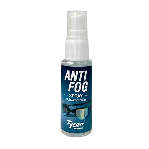 Tyron Anti Fog Spray | Antibeschlagspray | Geeignet für Schwimm- und Taucherbrillen | Wirkt schnell und effektiv | 30 ml Inhalt von Tyron