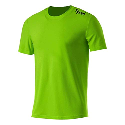 Tyron Funktionsfaser T-Shirt LX-1 (hellgrün - XL) | | Damen | Herren | Kinder | Kurz arm | Laufshirt | Sport | Running | Training | Team | Trikot | a von Tyron