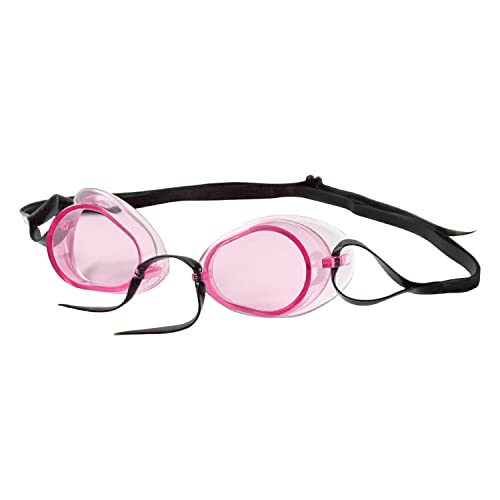 Tyron Performance Race Goggle (Anti-Fog - rosa) | Schwimmbrille | Weiterentwicklung der Schwedenbrille mit soften Silikonrand/-Steg von Tyron