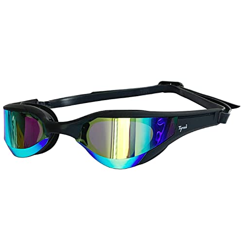 Tyron Schwimmbrille Performance Predator (schwarz/metallic) von Tyron