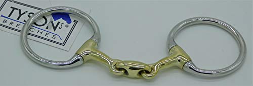 D Ring doppelt gebrochen Agentan Minishetty Shetty 8,5 9,5 10,5 cm Tysons Minipony Mini Gebiss (7,0) von Tysons Breeches