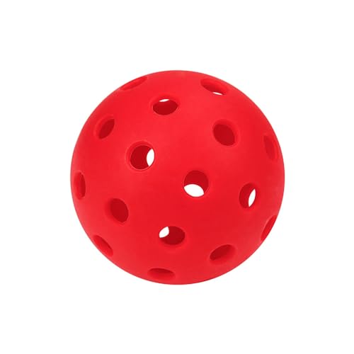 Tzxncbzxc Pickleball-Ball, 74 mm, 3 Stück, 40 Löcher, beleuchtetes Pickleball-Zubehör, Pickleball-Ersatzset, Outdoor-Picklebal-Ball von Tzxncbzxc
