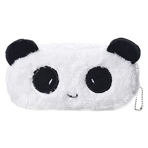 Kreative plüsch federmäppchen Panda lächelnde Form schreibwaren geldbörse multifunktionale Paket mäppchen Tasche kostengünstig und langlebigNützlich und praktisch von U-K