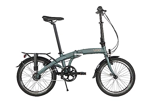 U.GO Unisex-Adult Dare U•GO i7 Folding Bike 20" Klappräder, Green, Uni von U.GO