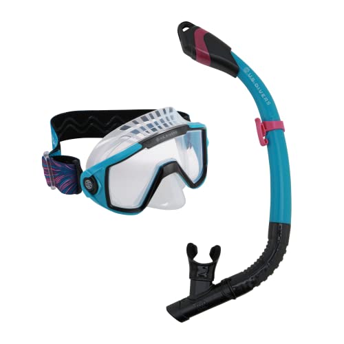 U.S. Divers Unisex-Adult Combo Avila 2.0 Paradise Snorkeling, Black Blue, L von U.S. Divers