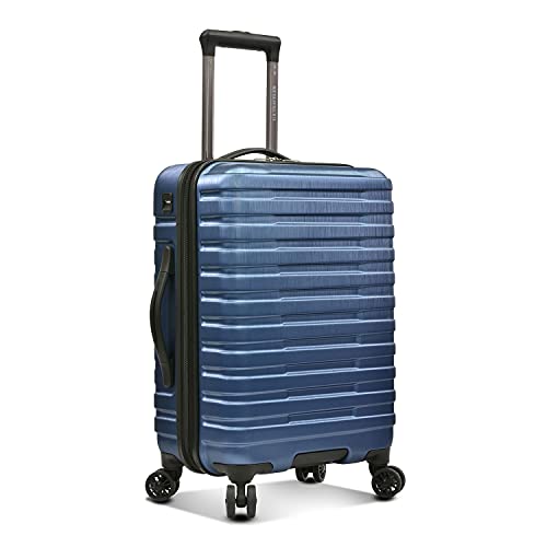 U.S. Traveler Hardside 8-Rad Spinner Gepäck mit Aluminium-Griffsystem, Navy (Blau) - US09181N22 von U.S. Traveler