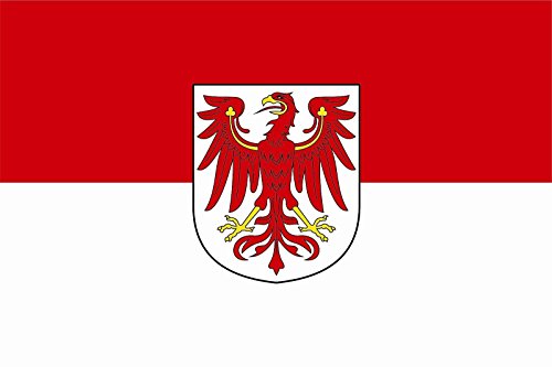 U24 Fahne Flagge Brandenburg Bootsflagge Premiumqualität 20 x 30 cm von U24
