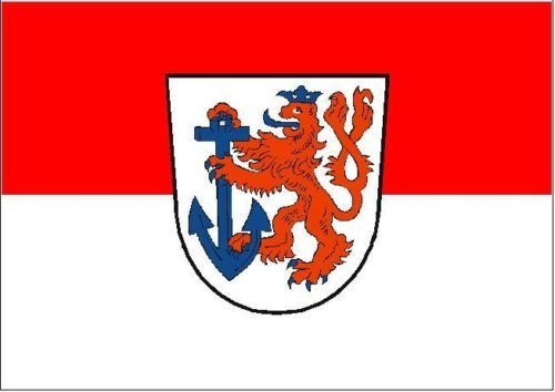 U24 Fahne Flagge Düsseldorf Bootsflagge Premiumqualität 40 x 60 cm von U24