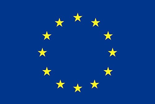 U24 Fahne Flagge Europa Bootsflagge Premiumqualität 150 x 250 cm von U24