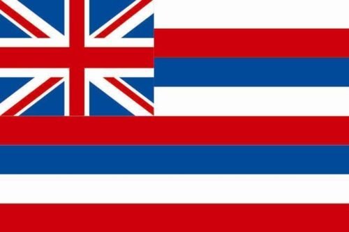 U24 Fahne Flagge Hawaii Bootsflagge Premiumqualität 150 x 250 cm von U24