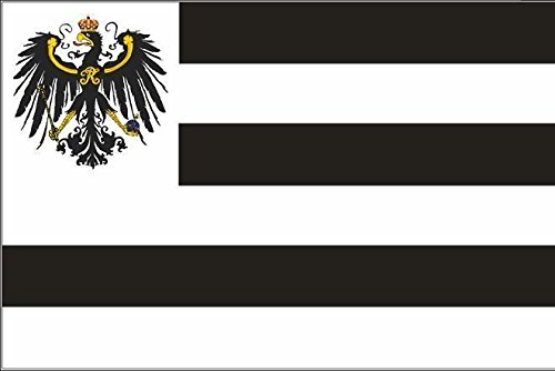U24 Fahne Flagge Hohenzollern Bootsflagge Premiumqualität 100 x 150 cm von U24