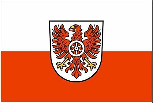 U24 Fahne Flagge Landkreis Eichsfeld Bootsflagge Premiumqualität 80 x 120 cm von U24