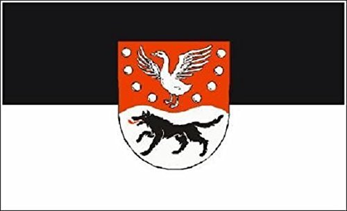 U24 Fahne Flagge Landkreis Prignitz Bootsflagge Premiumqualität 80 x 120 cm von U24