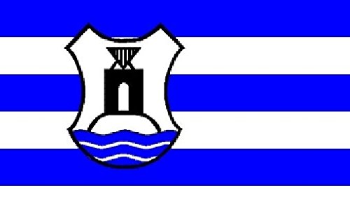 U24 Fahne Flagge Norderney mit Wappen Bootsflagge Premiumqualität 120 x 180 cm von U24
