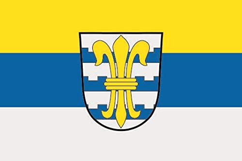 U24 Fahne Flagge Oberndorf am Lech Bootsflagge Premiumqualität 20 x 30 cm von U24