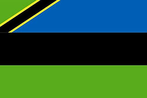 U24 Fahne Flagge Sansibar Bootsflagge Premiumqualität 50 x 75 cm von U24