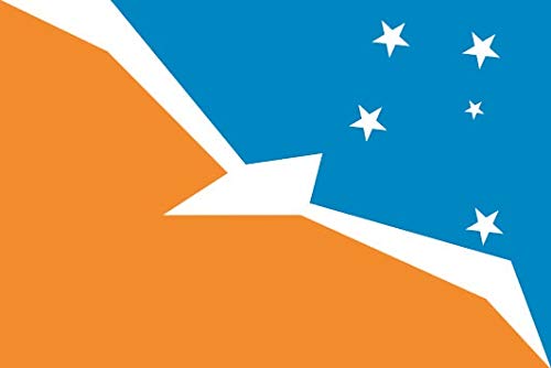 U24 Fahne Flagge Tierra del Fuego Feuerland Bootsflagge Premiumqualität 30 x 45 cm von U24