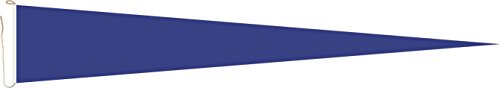 U24 Langwimpel Blau Fahne Flagge Wimpel 150 x 40 cm Premiumqualität von U24