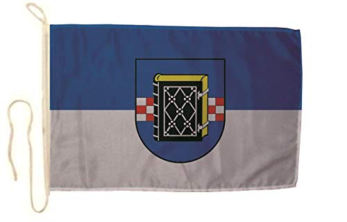 U24 Motorradflagge Bochum Fahne Flagge 20 x 30 cm von U24