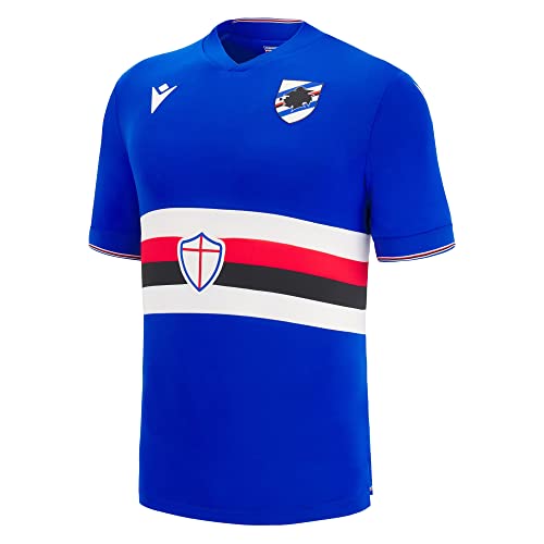 UC Sampdoria, Unisex Trikot, Saison 2022/23 Offizielle Heimtrikot von Macron