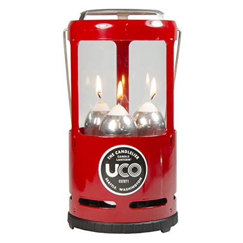 UCO Alu Candlelier, rot, 642007 von UCO