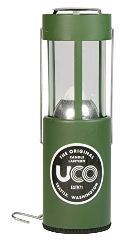 UCO Alu Kerzenlaterne, grün, 054810 von UCO