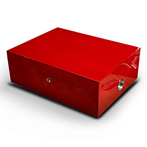 UCSUSA GagalU Coloured Select Zwei Gitter Aufbewahrungszigarrenbox Spanisches Zedernholz Humidor Tragbarer Aufbewahrungskoffer High-End-Geschenk für Ehemann von UCSUSA