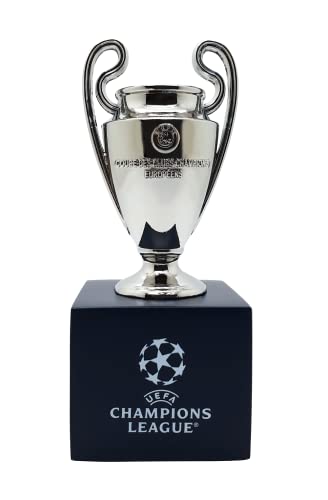 UEFA Unisex-Erwachsene Uefa-cl-70-hp-a Replik Trophäe Champions League 70 mm Podest, Silber von UEFA