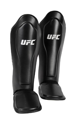 UFC Fuß-Schienbeinschützer Thai Shin und Feet Guards, Schwarz, L/XL von adidas