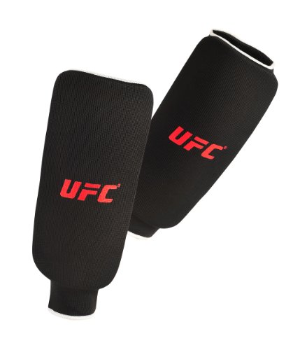 UFC Schienbeinschützer Shinpads, Schwarz, S/M von adidas