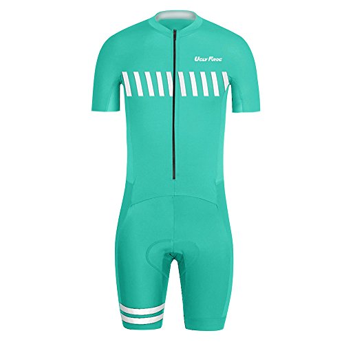 UGLY FROG MTB Gepolsterter Prämium Triathlon Trisuit Kompression Laufen Fahrradfahren Skinsuit Anzug von UGLY FROG