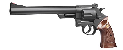 UHC M-29 8 Zoll Softair Revolver mit Hülsen Kaliber 6mm BB schwarz von UHC