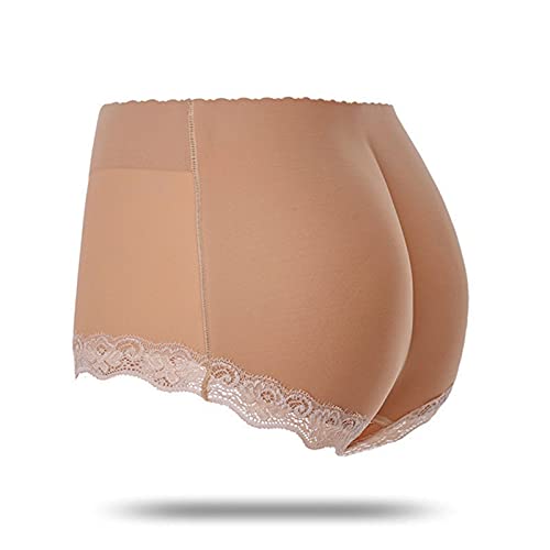 UKKD Butt Lifter Hose für Damen Frauen Kontrollieren Höschen Mit Pad Butt Lifter Hip Enhancer-Spitze Atmungsaktiv-0,S von UKKD