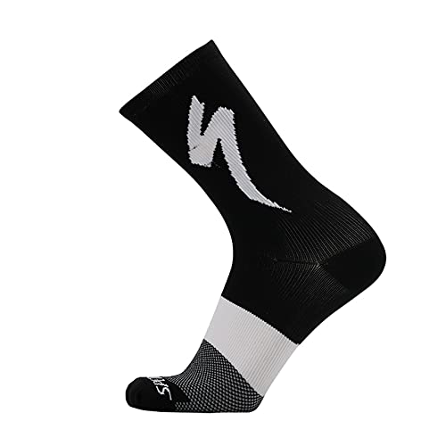 UKKO Socken Herrenkompressionssport-Radsocken-Black von UKKO