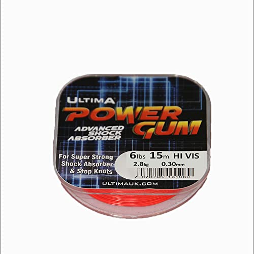 Ultima High Power Gum, Rot, 0.30mm-6lb/2.8kg von Ultima