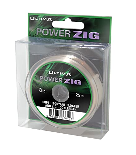 Ultima Unisex-Adult Power Hollow Zig Line, Pink, 12 pounds von Ultima