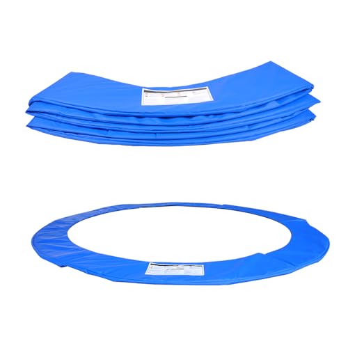 ULTRAPOWER SPORTS Federabdeckung Randschutz Randabdeckung für Trampolin 244cm - 305cm - 366cm Rahmenpolsterung Pink/Grün/Farbige PVC - UV beständig (Blau, 305cm - 8 Stangen) von ULTRAPOWER SPORTS