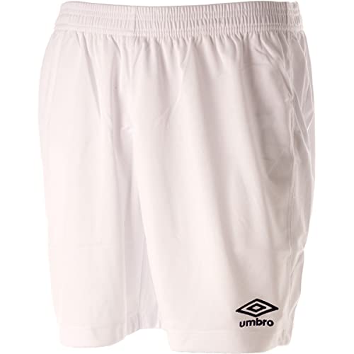 UMBRO Erwachsene New Club Shorts, White, L von UMBRO