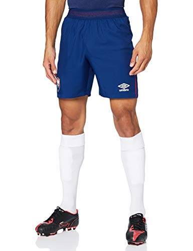 UMBRO Herren Replicas SM Caen Shorts, Submarine/Rot, S von UMBRO