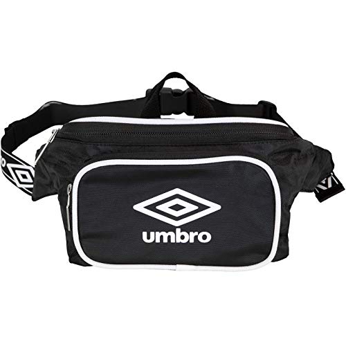 Umbro Retro Waistbag Gürteltasche (Black/White, one Size) von UMBRO