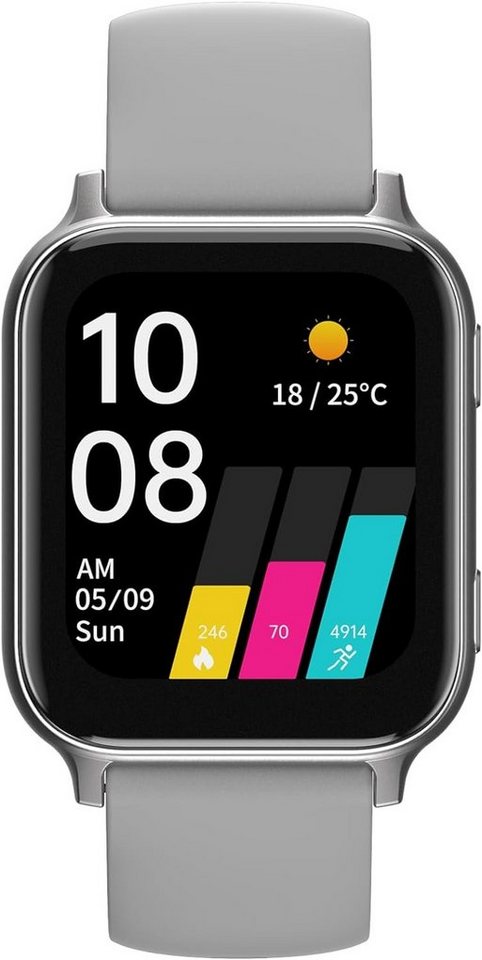 UMIDIGI Uwatch5S Männer Frauen Fitness Tracker Smartwatch (1.7 Zoll, Andriod iOS), mit SpO2, Schlafmonitor, Schrittzähler 5ATM IP68 wasserdichte Sportuhr von UMIDIGI