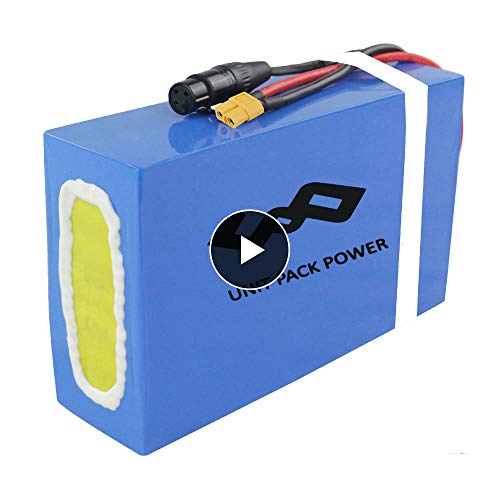 UnitPackPower 48V Lithium-Ionen-Batterie - Ebike-Akku für 1500W / 1200W / 1000W E-Bike Bafang und andere Motoren von UNIT PACK POWER
