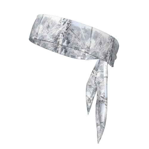 Unisex verstellbares Stirnband für den Winter, altes Seilzug, wendbar, für Outdoor-Sport, Freizeit, Yoga, Sport von UPIKIT