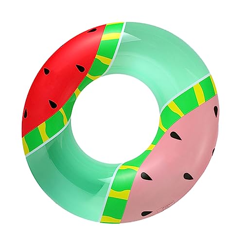 UPKOCH 3 STK Wassermelonen-schwimmring Erwachsene Schwimmen Die Flash- Modische Schwimmerringe Sommerringe Fruchtschwimmbecken Für Erwachsene Verdicken Achselkreis PVC von UPKOCH